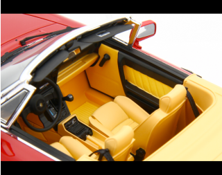 Alfa Romeo Spider 1.6 - 2.0i 1990 ROSSO ALFA Laudoracing 1:18 Resinemodell (Türen, Motorhaube... nicht zu öffnen!)